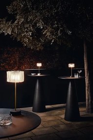 Veioza, Lampa de masa cu baterii ideala restaurant Accordeon Prisma/Black