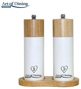 SET 2 RASNITE S&P 16CM+SUPORT, MODERN