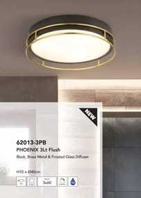 Plafoniera pentru baie cu protectie IP44 Phoenix 3Lt