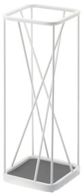 Suport pentru umbrele YAMAZAKI 9 Square, alb