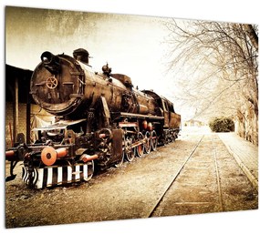 Tablou - Locomotiva istorică (70x50 cm)