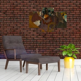 Tablou - Henri de Toulouse-Lautrec, At the Moulin Rouge, reproducere (90x60 cm)