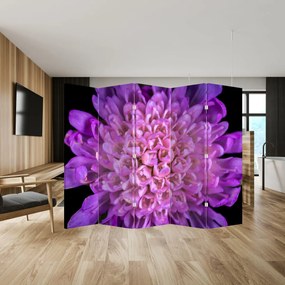 Paravan - Floare detailat (210x170 cm)