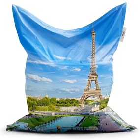 Sac de șezut Classic Eiffel Tower 5 - pentru copii, albastru