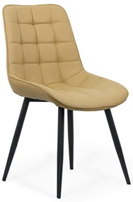 RESIGILAT - Scaun living din piele ecologica BUC 206P bej