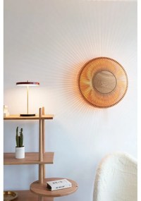 Veioză roșie LED cu intensitate reglabilă cu abajur din metal (înălțime 31 cm) Asteria Move – UMAGE