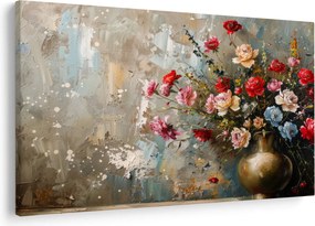 Tablou - Vaza de flori (90x60 cm)