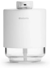 Dozator pentru sapun lichid Brabantia MindSet 1005673, 200 ml, Deschidere larga, Alb