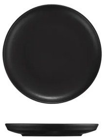 Serviciu de masă, 16 piese, negru/porțelan