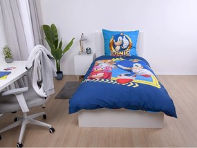 Lenjerie de pat din bumbac Herding Sonic, 135 x 200 cm, 80 x 80 cm