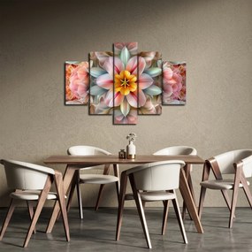 Tablou - Floare caleidoscopică (150x105 cm)