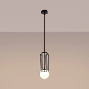 Lustră pe cablu Sollux SL.1332 BRINA 1xG9/8W/230V negru