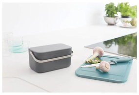 Recipient pentru deșeuri compostabile gri închis 1,8 l SinkSide – Brabantia