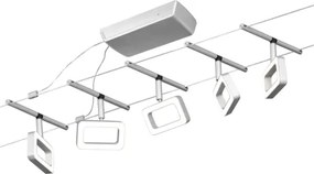 Paulmann 94481 - Set 5 spoturi LED de 4,8 W pentru sistem pe cablu 230 V