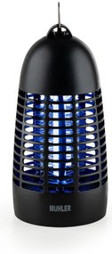 Lampa UVA pentru insecte Muhler MIK-30 1003955, 4W, 20 m², Sigura pentru oameni si animale, Negru