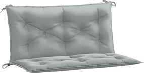 vidaXL Pernă bancă de grădină 2db melanj gri deschis 100x50x7cm textil