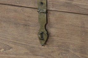Cufar vintage, din lemn masiv, Oakly