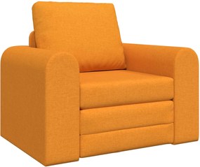 vidaXL Pat canapea Galben Întunecat 98 x 71 x 83 cm țesătură