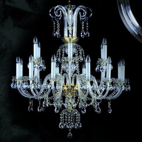 Candelabru Cristal Bohemia Exclusive ROMA XVIII CE