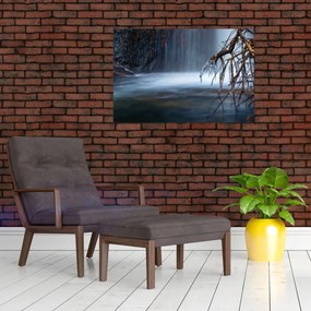 Tablou - Laguna de iarnă (90x60 cm)