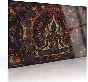 Tablou pe sticlă - Zen (70x50 cm)