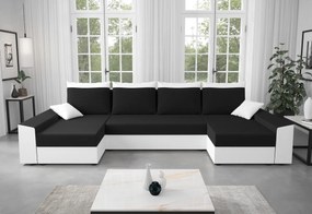 Expedo Canapea extensibilă în formă de U PAMELA N, 311x90x125, itaka 10