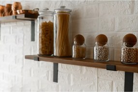 Set rafturi de perete din lemn, seria A-620, Homs, 30300