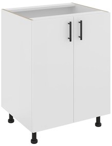 Corp Baza Karo, 2 Usi, Alb, 60 x 50 x 80 cm