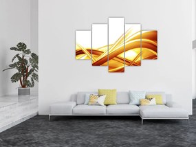 Tablou - Abstrac galben (150x105 cm)
