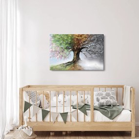 Tablou - Arborele celor patru anotimpuri (90x60 cm)