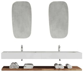 Set Mobilier Baie Suspendat Spring, Model S1, Lavoar Dublu