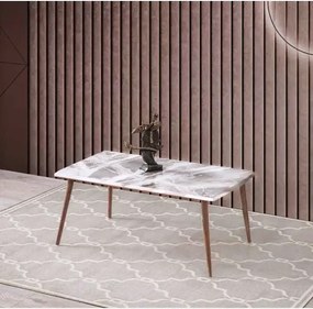 Masa de cafea Paco Homs 72 x 45 x 42 cm, Marmorat