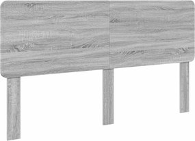 vidaXL Tăblie cap Gri Sonoma 180 cm Lemn compozit