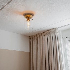 Plafoniera moderna din bronz cu sticla - Dome