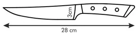 Cuțit de porționare Tescoma AZZA, 15 cm, 15 cm