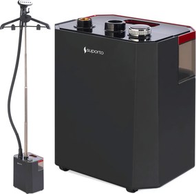 Fier de Calcat Vertical cu aburi SUPORTO S2, Steamer de 2200W cu 3 trepte de putere. Statie de calcat profesionala pentru haine netede, fara mirosuri