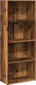 vidaXL Bibliotecă, lemn vechi, 60x30x152 cm, lemn prelucrat