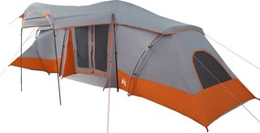 vidaXL Cort de Familie Gri și Portocalie 721 x 335 x 212 cm