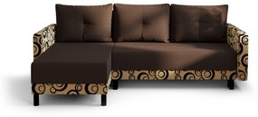 Colțar Glimmer L (Maro închis + multicolor) (S). 1057126