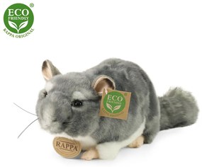 Chinchilla de pluș Rappa, 21 cm ECO-FRIENDLY