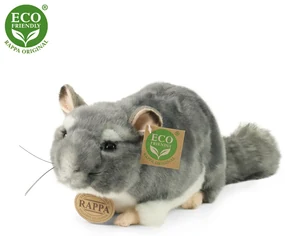 Chinchilla de pluș Rappa, 21 cm ECO-FRIENDLY