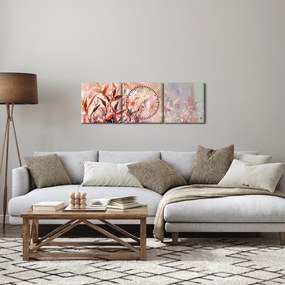 Tablou - Pictura pastel toamnă (cu ceas) (90x30 cm)