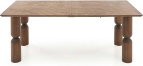 Masa extensibila MELTON, nuc, 200/300x101x76 cm