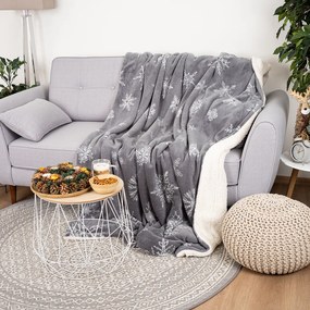 Pătură imitație blăniță 4Home Silent Snowfall, 150 x 200 cm