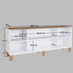 Comodă Bohsody K (nuc deschis). 1127495