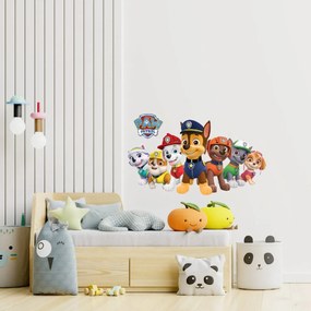 Autocolant de perete "PAW patrol 3" 70x42,5 cm