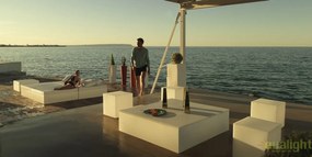 Taburete de exterior / interior design modern premium JUT Chill OTTOMAN 80cm