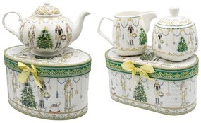 Set servire cafea sau ceai BERNARD - Spargatorul de Nuci, 800ml, Portelan