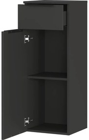 Dulap de baie de perete gri antracit 36x93 cm Crandon – Germania