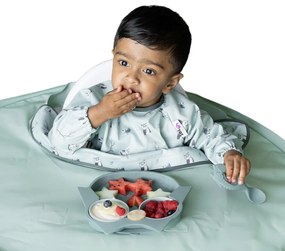 BAVETA CU MANECI LUNGI - BUFNITE - TIDY TOT (TCBOW)